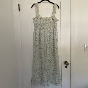 Doen Blue Floral Nightgown
